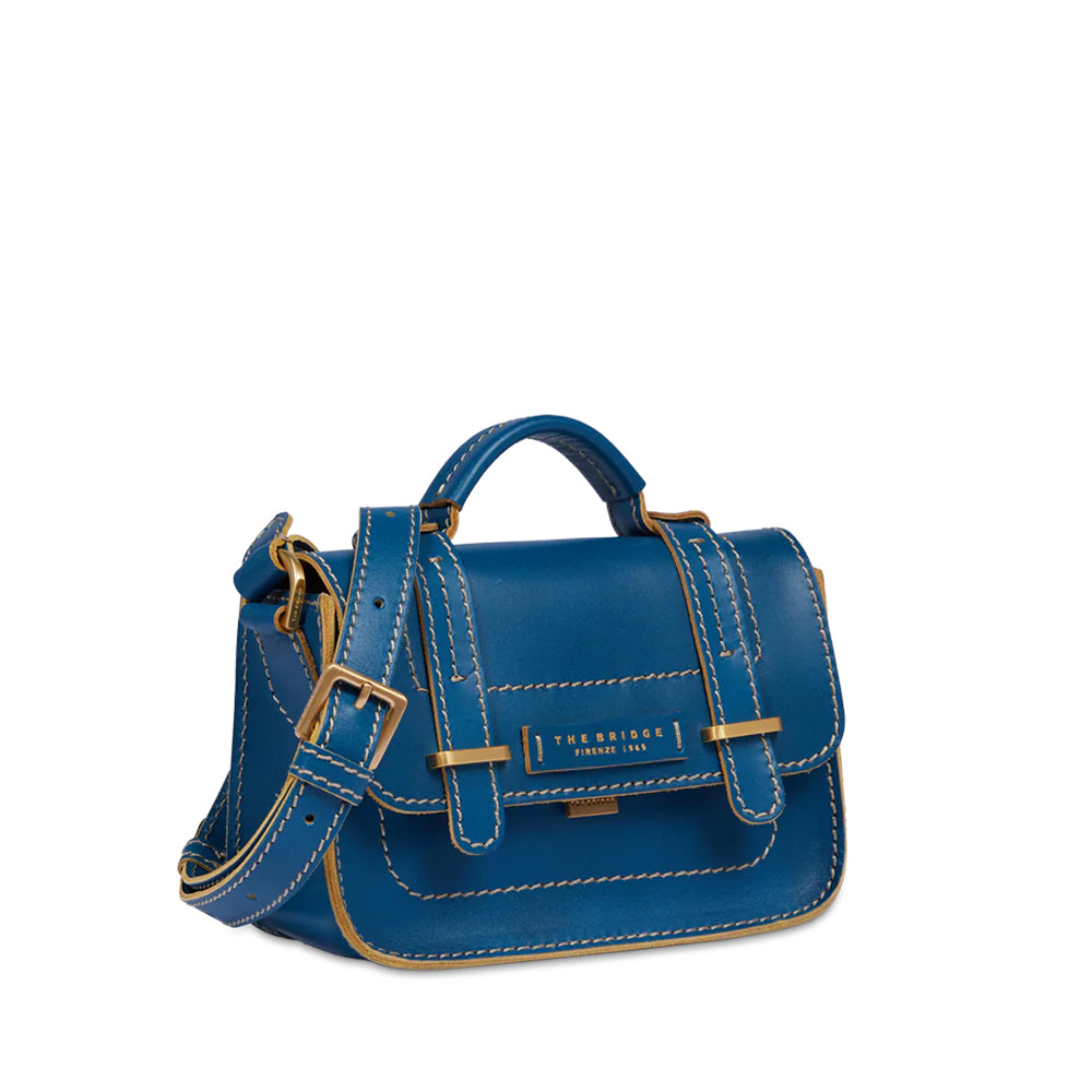 THE BRIDGE ESTER LINIE
Damen Mini-Handtasche aus Jeansblauem Leder