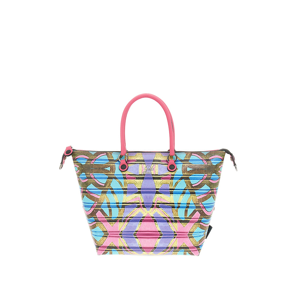 Borsa Donna a Mano con Tracolla GABS G3 PLUS Large in Pelle stampa Maori