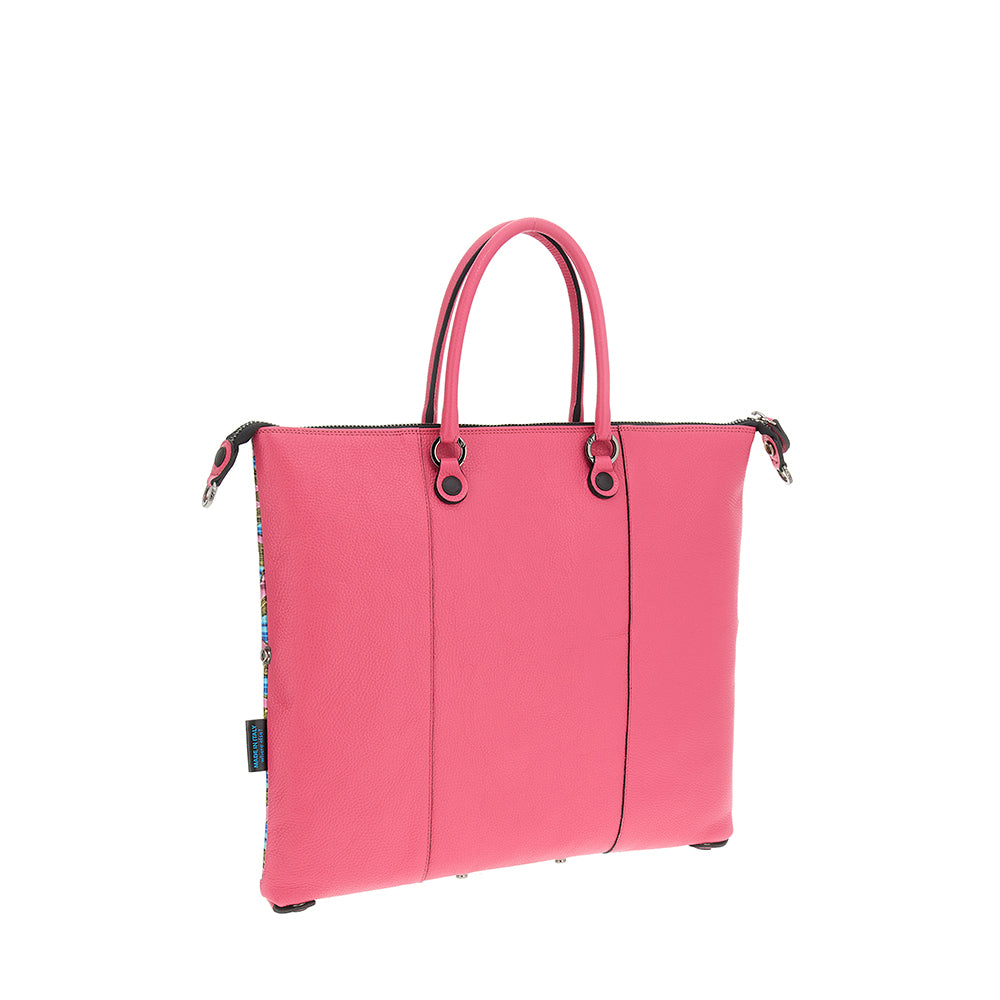 Borsa Donna a Mano con Tracolla GABS G3 PLUS Large in Pelle stampa Maori