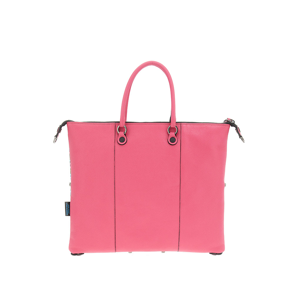 Borsa Donna a Mano con Tracolla GABS G3 PLUS Large in Pelle stampa Maori