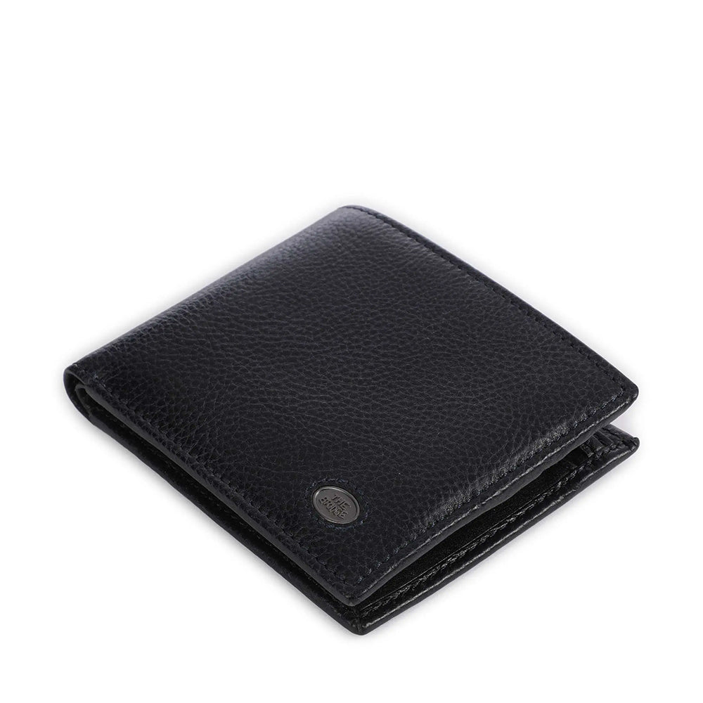 Portafoglio Uomo Portacarte THE BRIDGE linea Fabio in Pelle Blu Navy