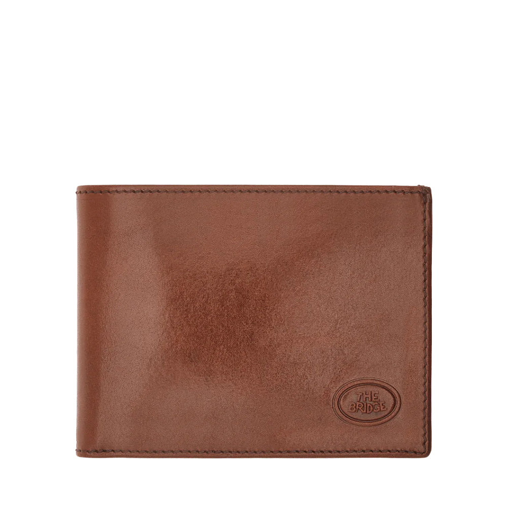 THE BRIDGE STORY LINIE
Herren-Wallet Kartenetui aus braunem Leder.