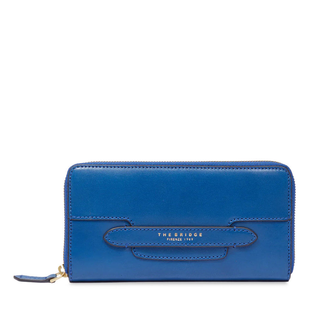 AfitLulu Grande Portafoglio Donna con Cinturino Rimovibile, Lungo Portafogli Doppie Tasche con Cerniera, Colore Sfumato Porta Carte di Credito, Moda Portacarte per Uso Quotidiano (Blu AfitLulu Grande Portafoglio Donna con Cinturino Rimovibile, Lungo Portafogli Doppie Tasche con Cerniera, Colore Sfumato Porta Carte di Credito, Moda Portacarte per Uso Quotidiano (Blu