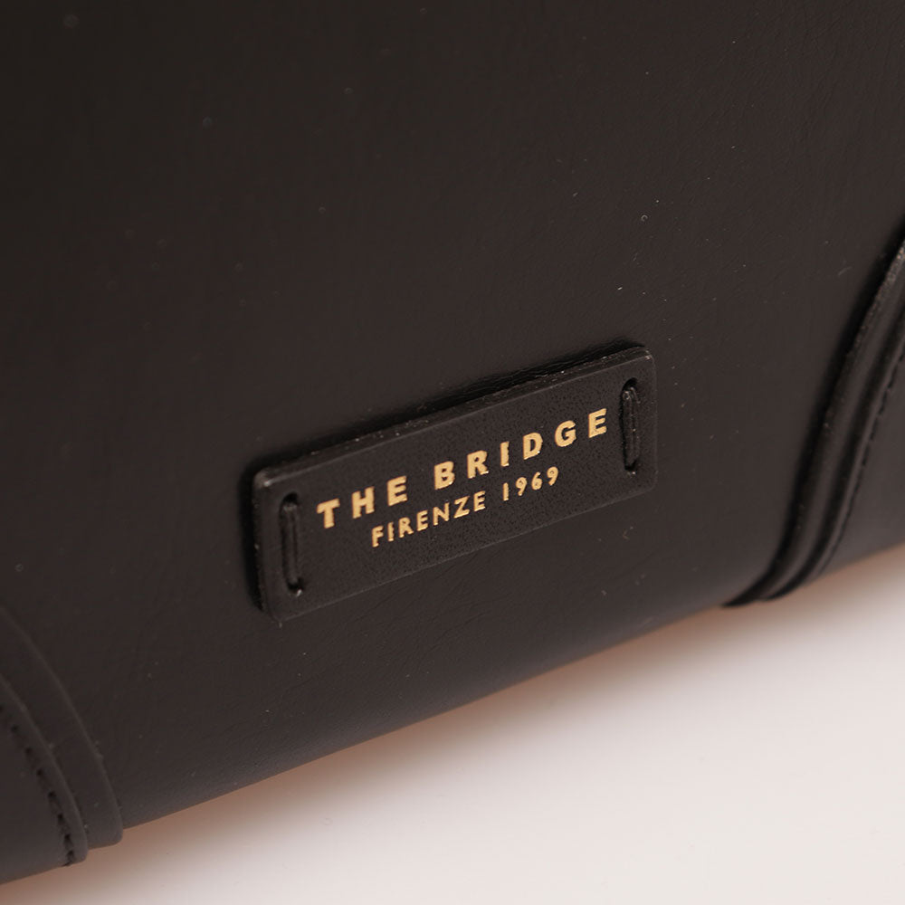 Portafoglio Donna Zip Around THE BRIDGE linea Matilde in Pelle Nera