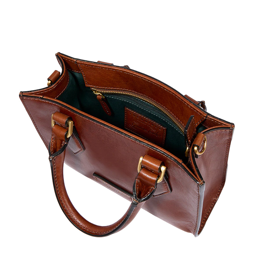Borsa Donna a Mano THE BRIDGE linea Ida in Pelle Marrone