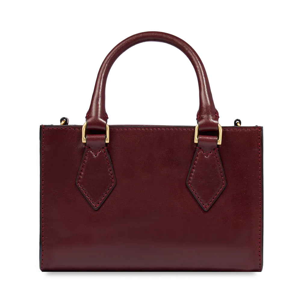 Borsa Donna a Mano THE BRIDGE linea Ida in Pelle color Mosto