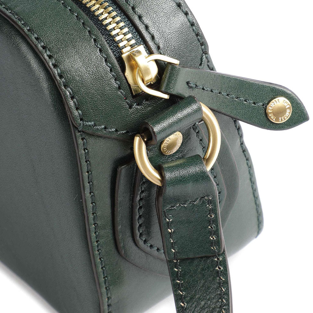 Borsa Donna a Tracolla THE BRIDGE linea Daphne in Pelle Verde Scuro