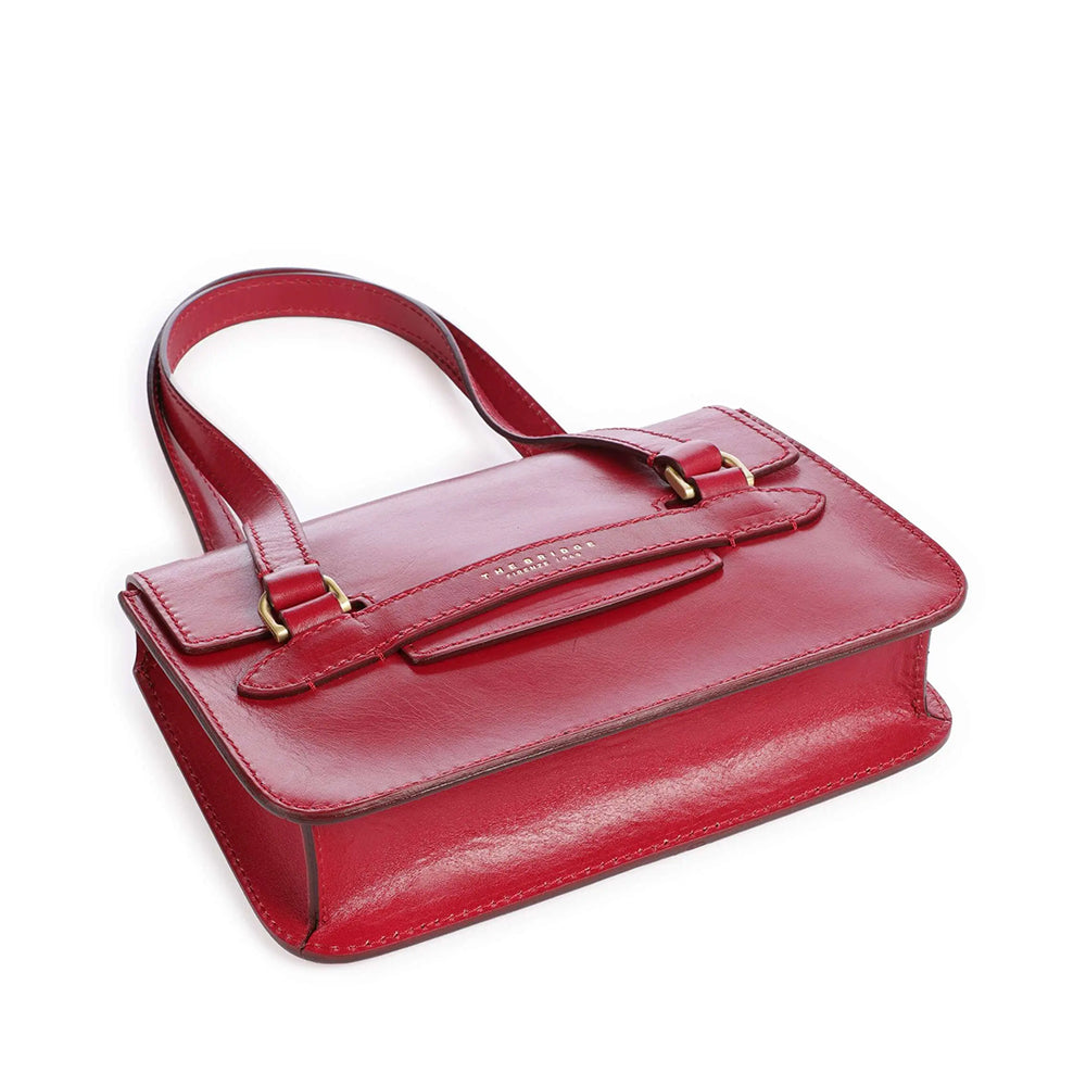 Borsa Donna a Spalla THE BRIDGE linea Lucrezia in Pelle color Berry