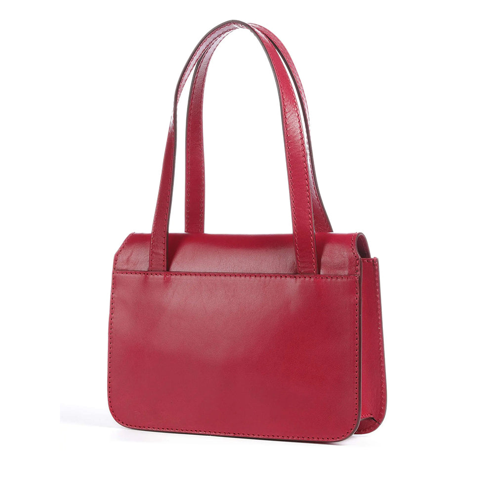 Borsa Donna a Spalla THE BRIDGE linea Lucrezia in Pelle color Berry