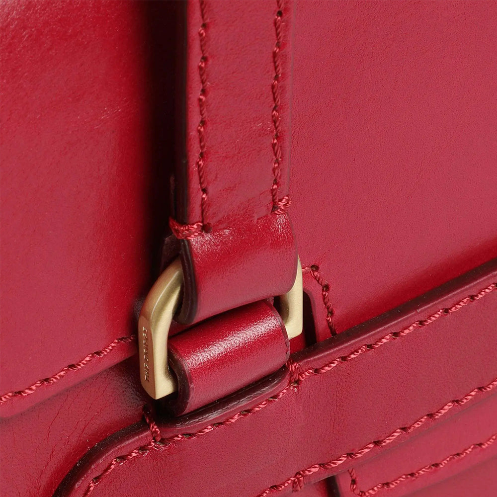 Borsa Donna a Spalla THE BRIDGE linea Lucrezia in Pelle color Berry