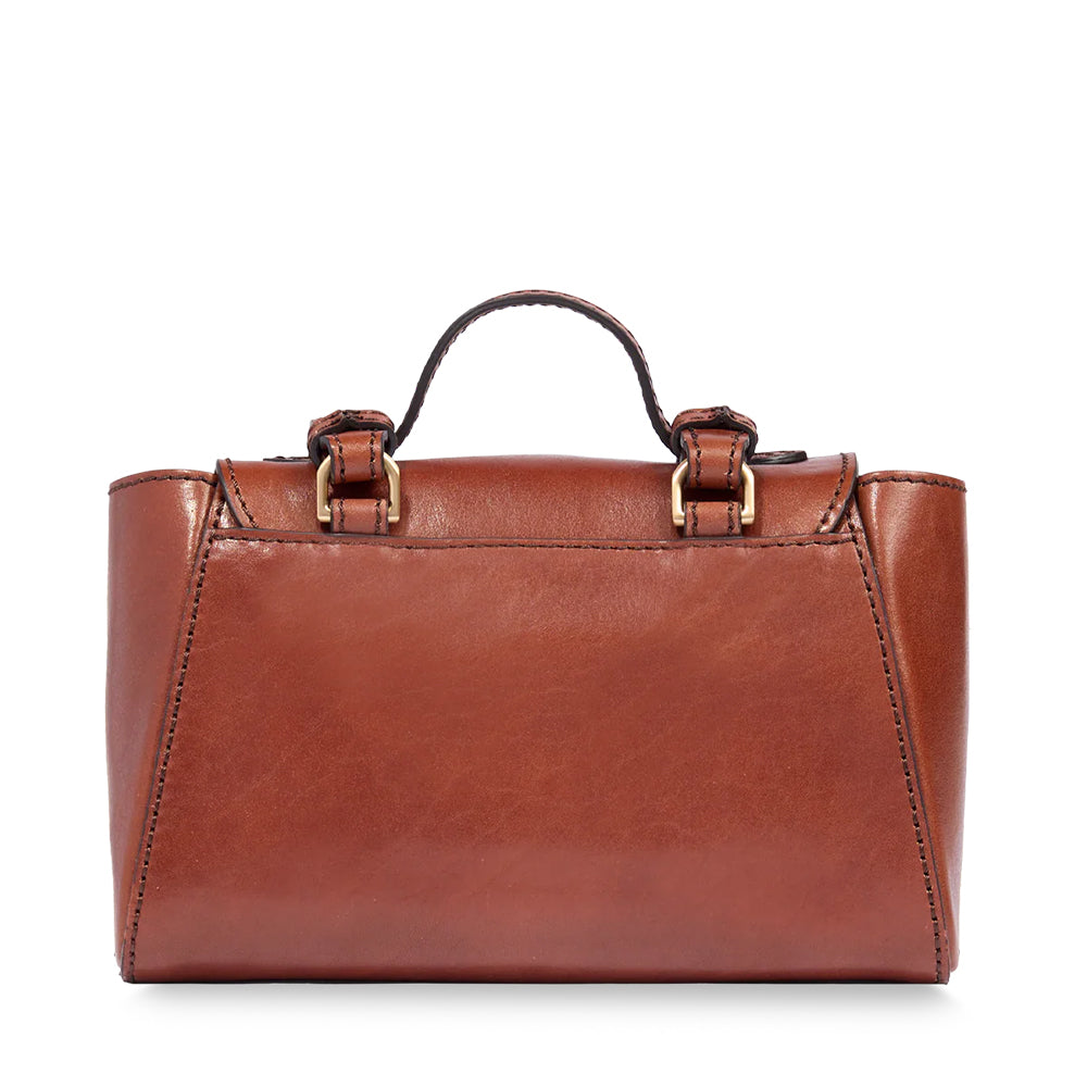 Borsa Donna a Mano con Tracolla THE BRIDGE linea Lucrezia in Pelle Marrone