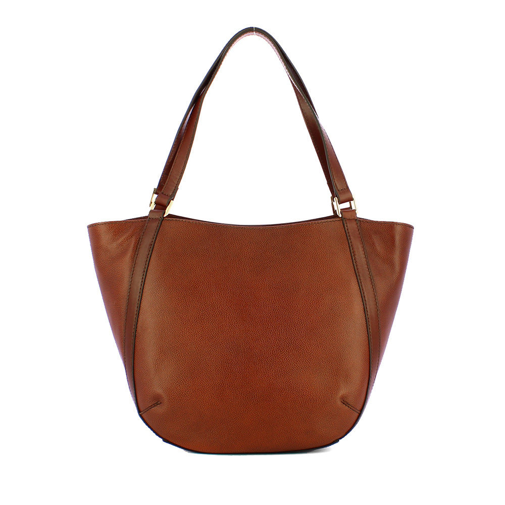 Shopping Bag Donna THE BRIDGE linea Amelia in Pelle Marrone