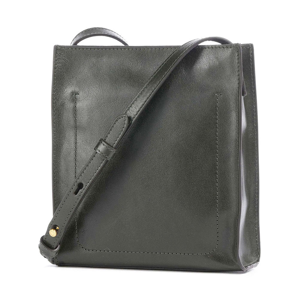 Borsa Donna a Tracolla THE BRIDGE linea Mirra in Pelle Verde Tirolo