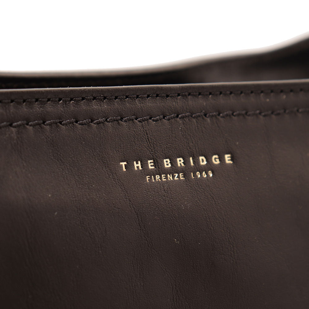 Borsa Sottospalla THE BRIDGE linea Federica in Pelle Nera