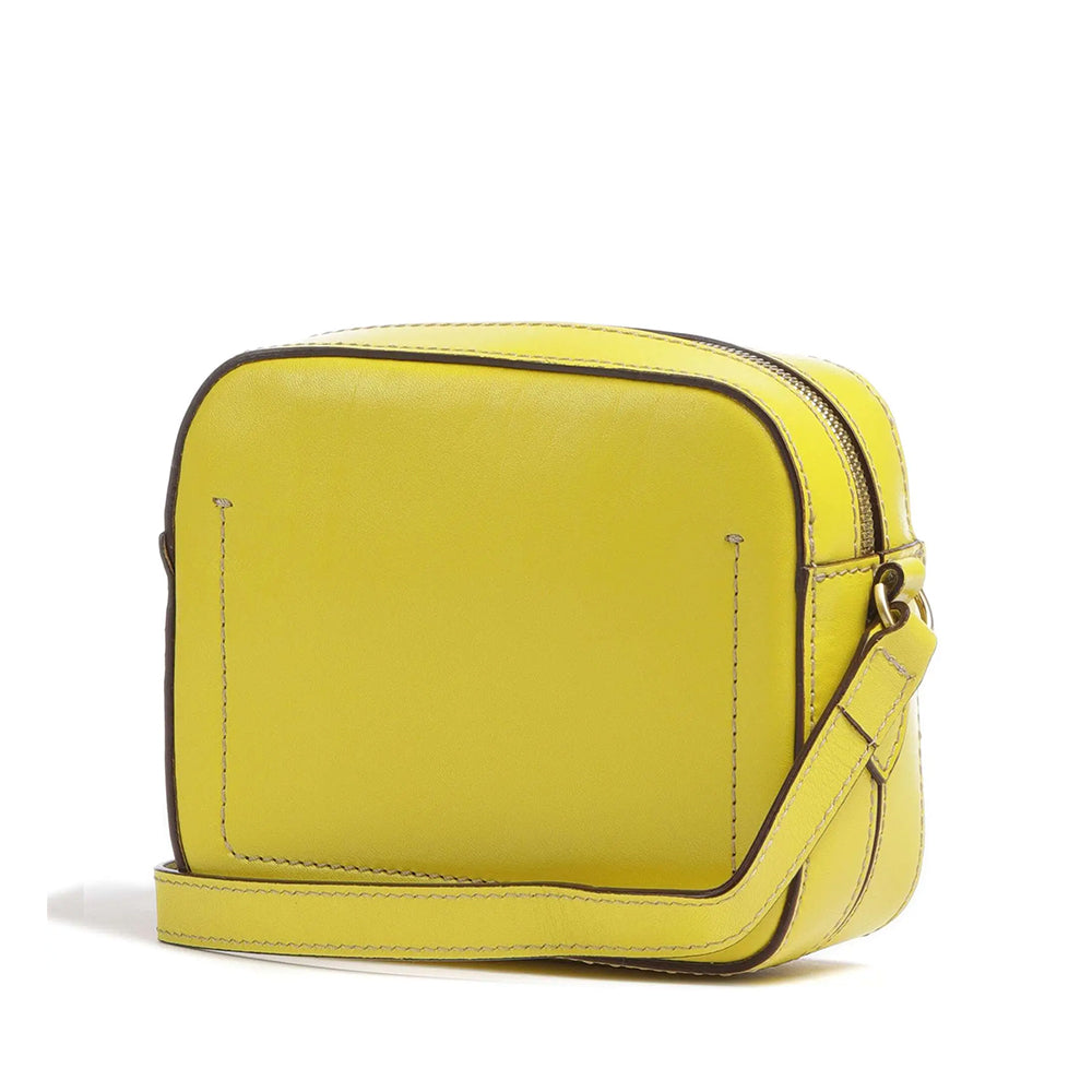 Camera Case a Tracolla THE BRIDGE linea Bettina in Pelle color Lime