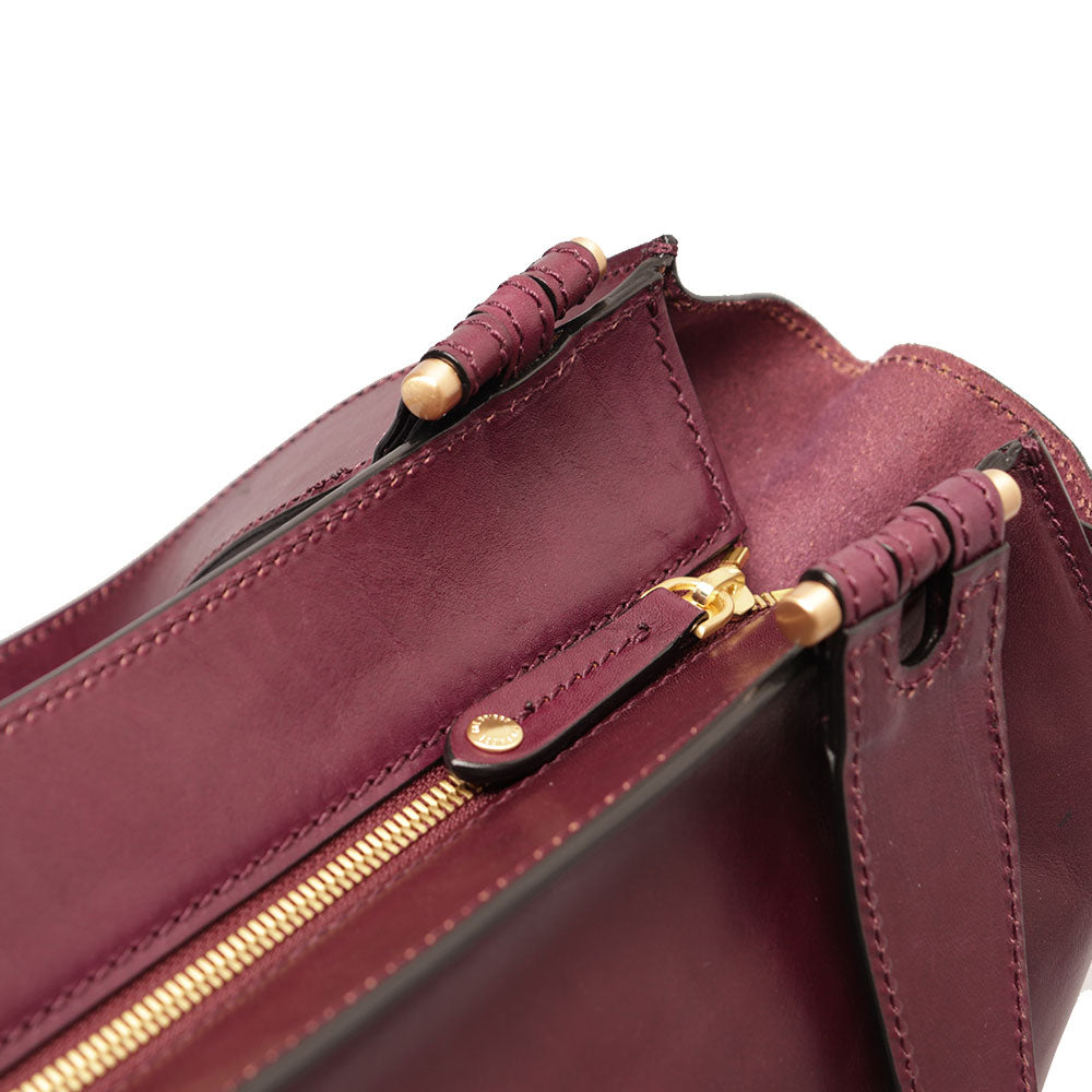 Shopping Bag Donna THE BRIDGE linea Febe in Pelle Viola