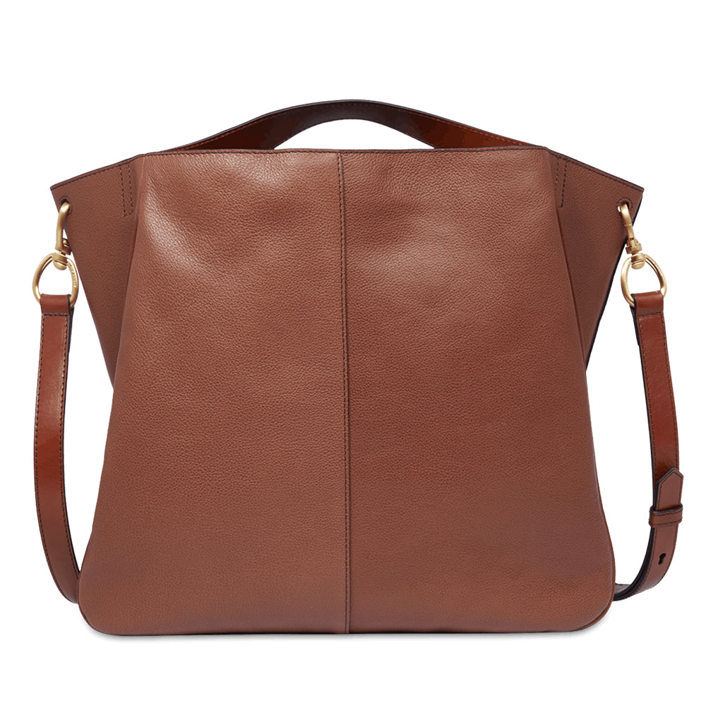 Borsa Donna a Mano con Tracolla THE BRIDGE linea Elisabetta in Pelle Marrone