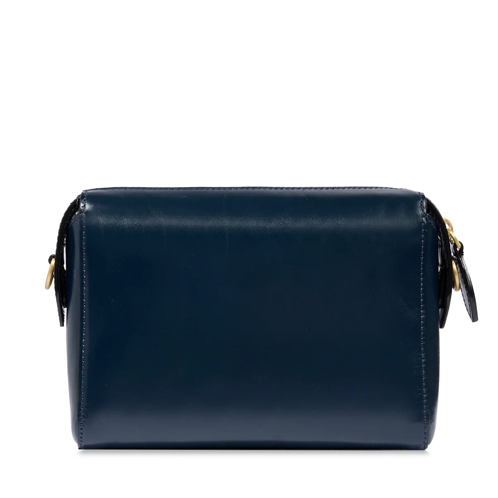 Borsa Donna a Tracolla THE BRIDGE linea Frida in Pelle Blu Oltremare