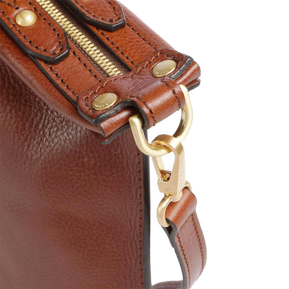 Borsa Donna a Mano THE BRIDGE linea Icons in Pelle Marrone