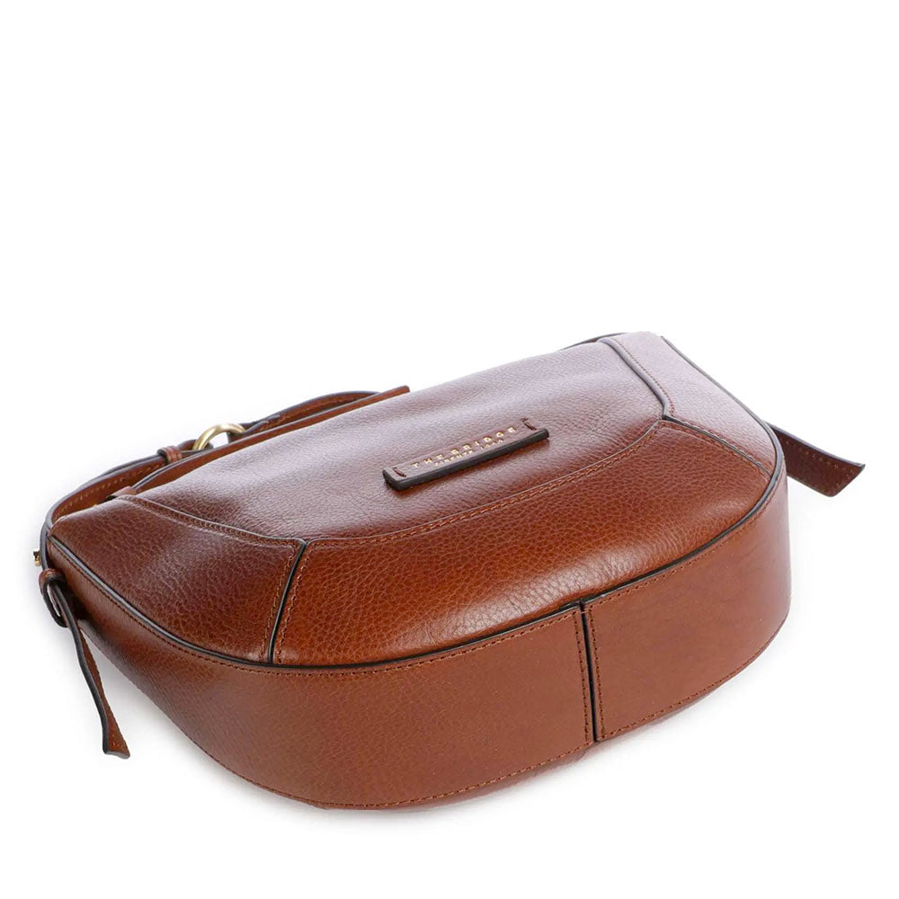 Borsa Donna a Spalla THE BRIDGE linea Fedora in Pelle Marrone