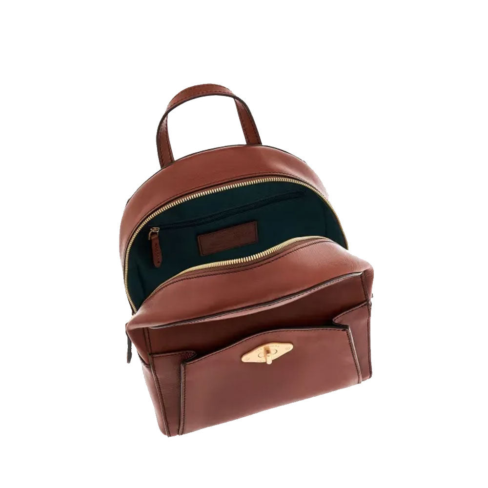 Zaino Donna THE BRIDGE linea Barbara in Pelle Marrone