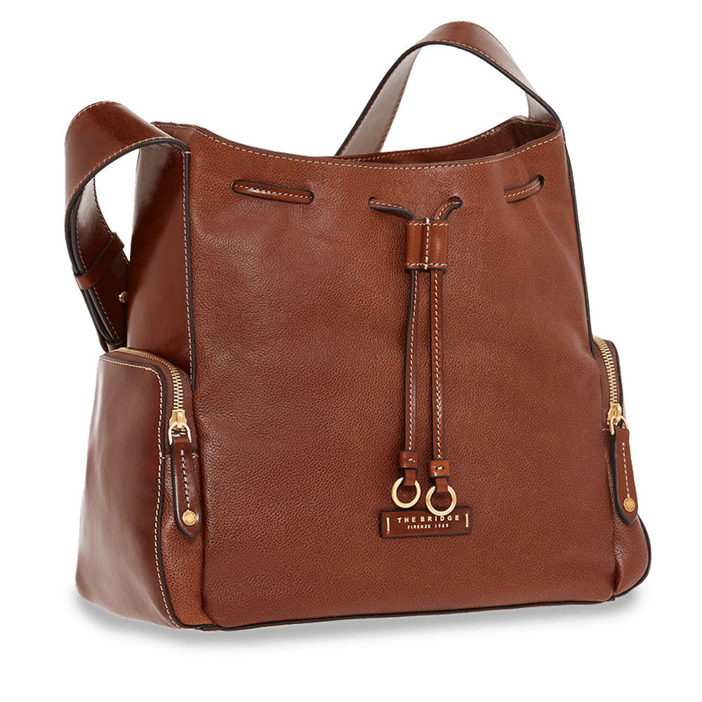 THE BRIDGE CARLOTTA LINIE
Damen Hobo Tasche aus braunem Leder