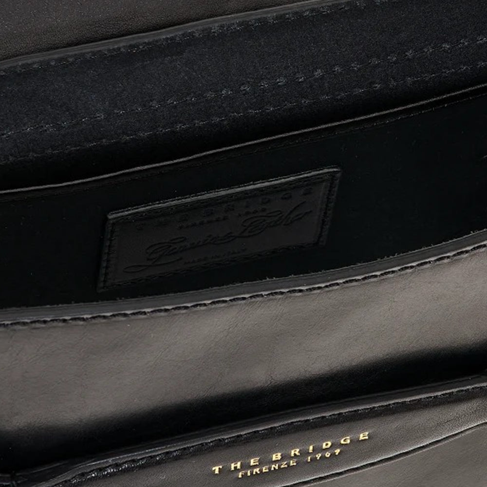 Borsa Donna a Tracolla THE BRIDGE linea Bettina in Pelle Nera