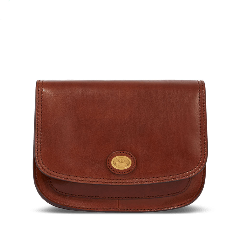 Borsa Donna Piccola a Tracolla The Bridge in Pelle Marrone linea Story