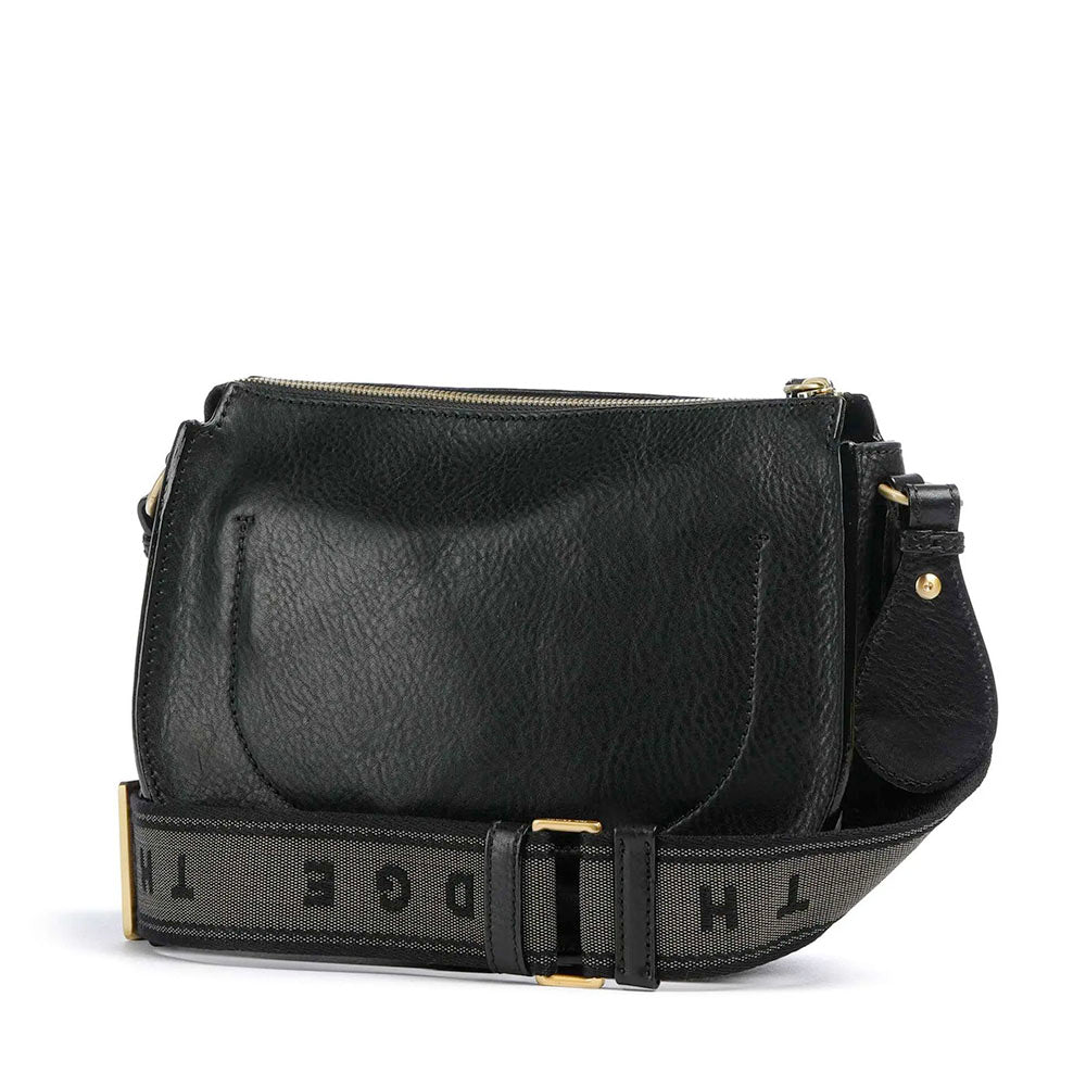 Borsa Donna a Tracolla Media THE BRIDGE linea Isadora in Pelle Nera