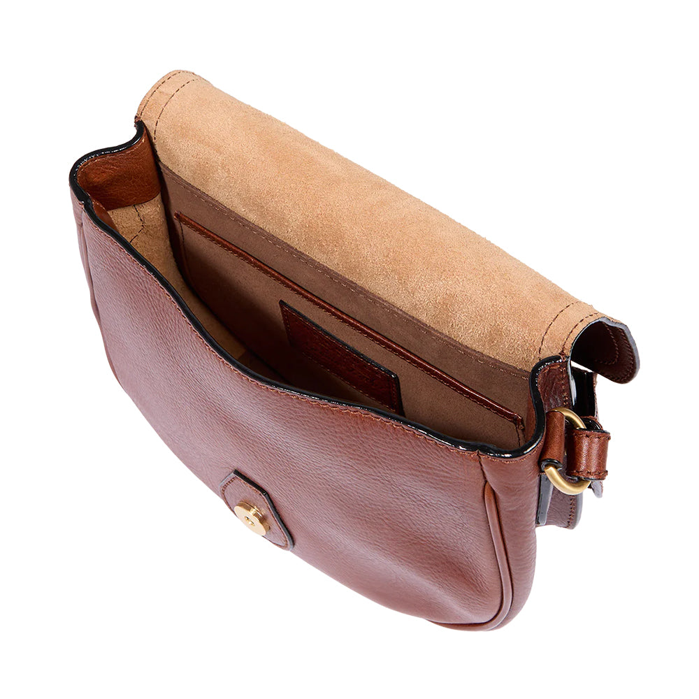 Borsa Donna a Tracolla THE BRIDGE linea Isadora in Pelle Marrone