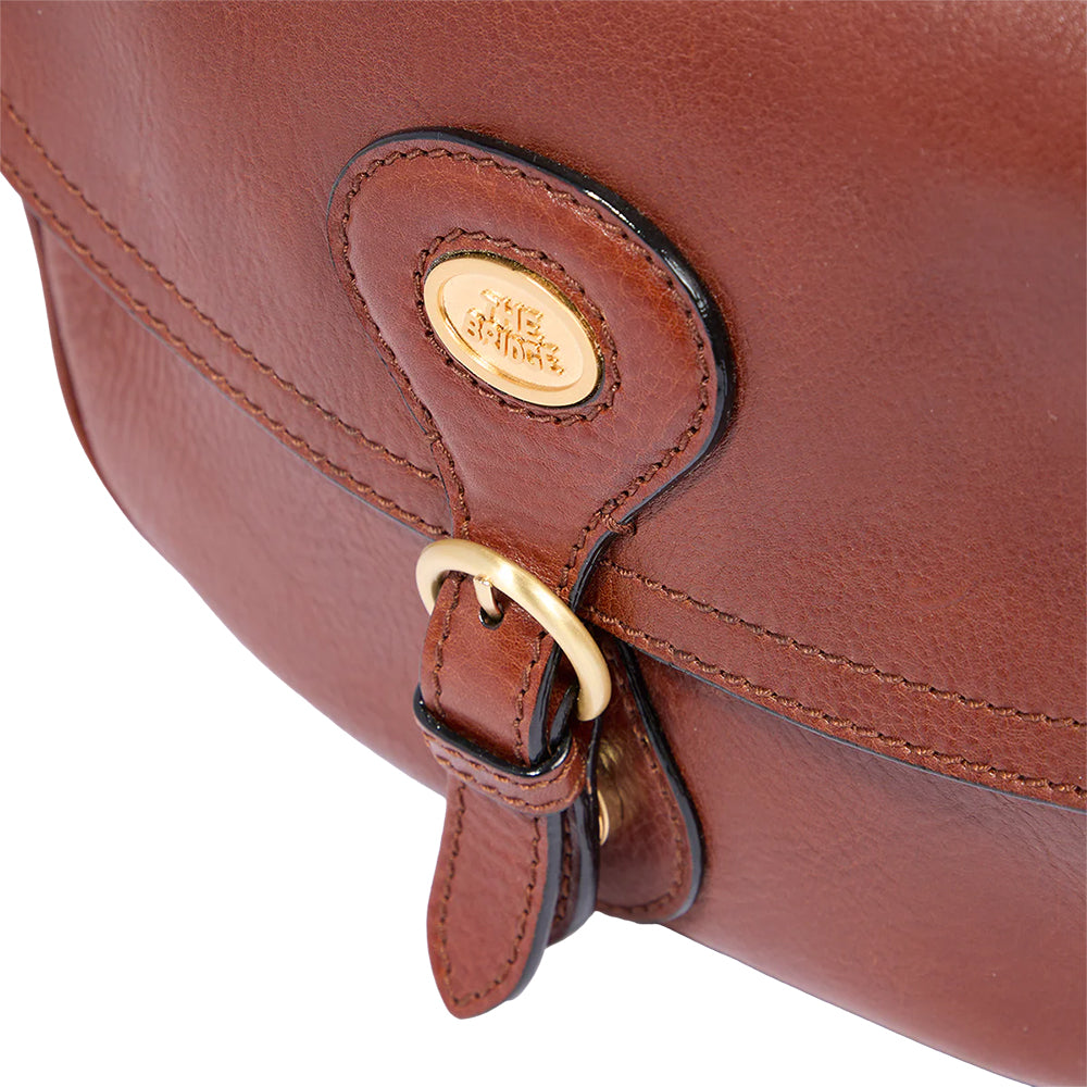 Borsa Donna a Tracolla THE BRIDGE linea Isadora in Pelle Marrone