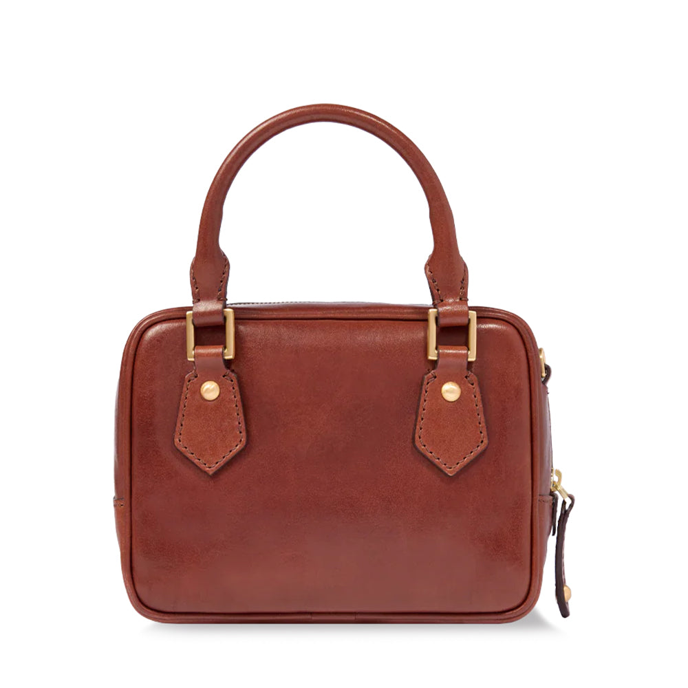Bauletto Donna Mini THE BRIDGE linea Story in Pelle Marrone