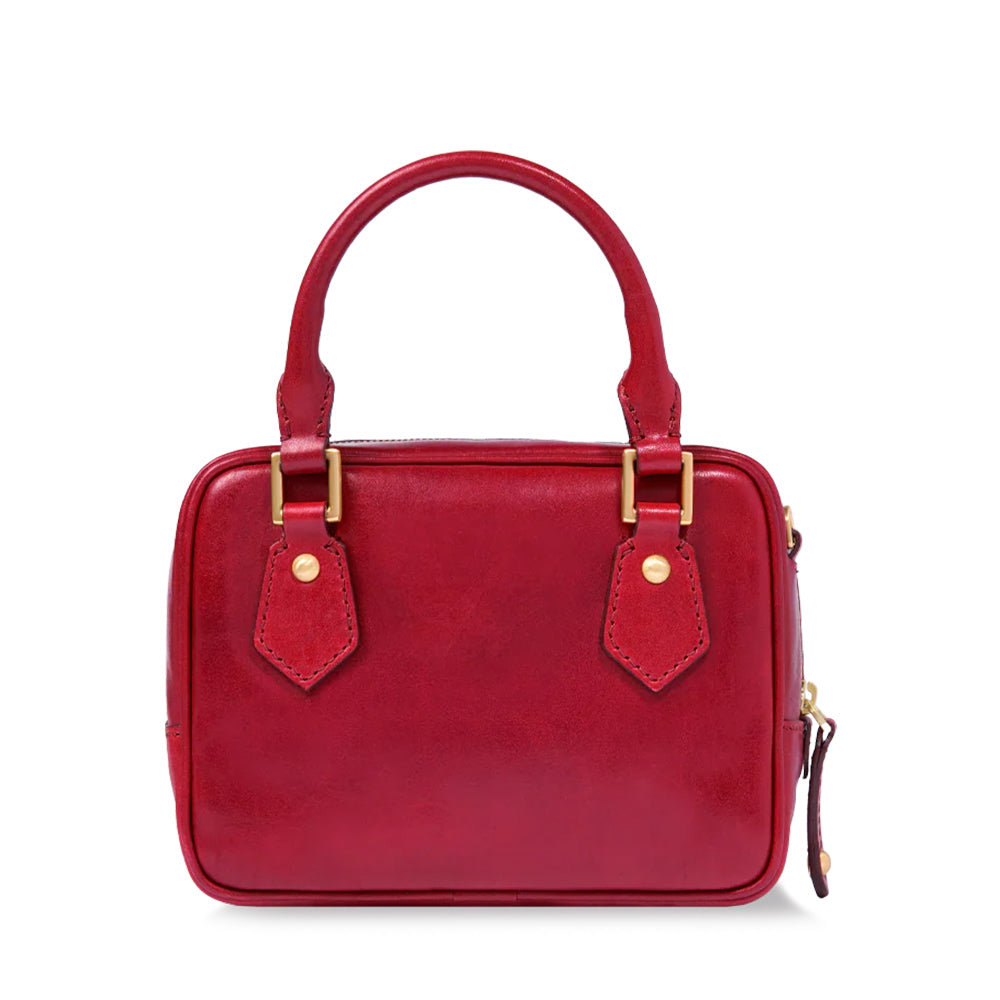Bauletto Donna Mini THE BRIDGE linea Story in Pelle Rosso Ribes