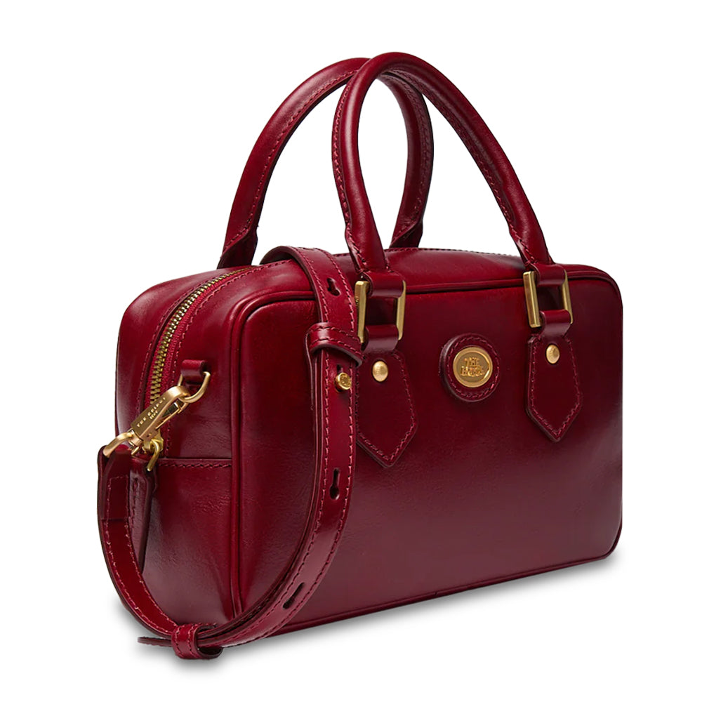 Bauletto Donna con Tracolla THE BRIDGE linea Story in Pelle Rosso Ribes