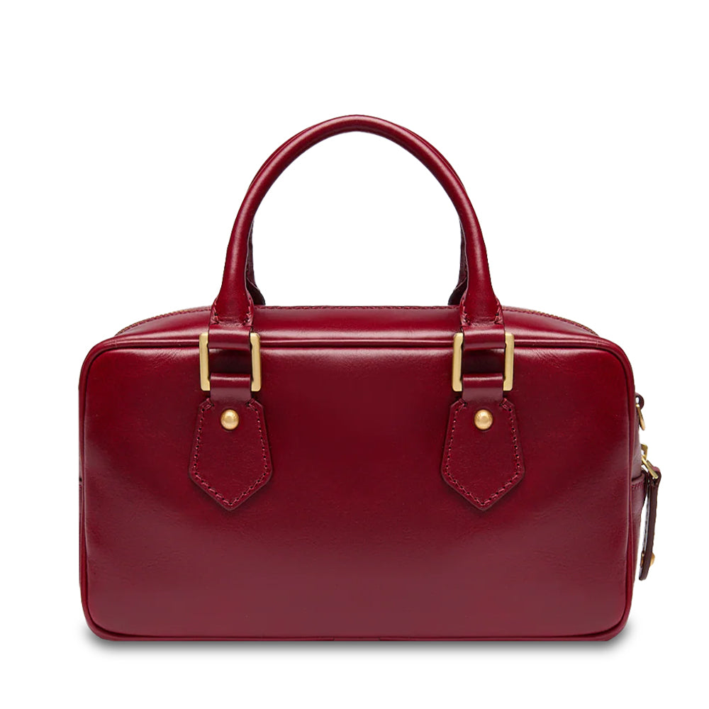 Bauletto Donna con Tracolla THE BRIDGE linea Story in Pelle Rosso Ribes