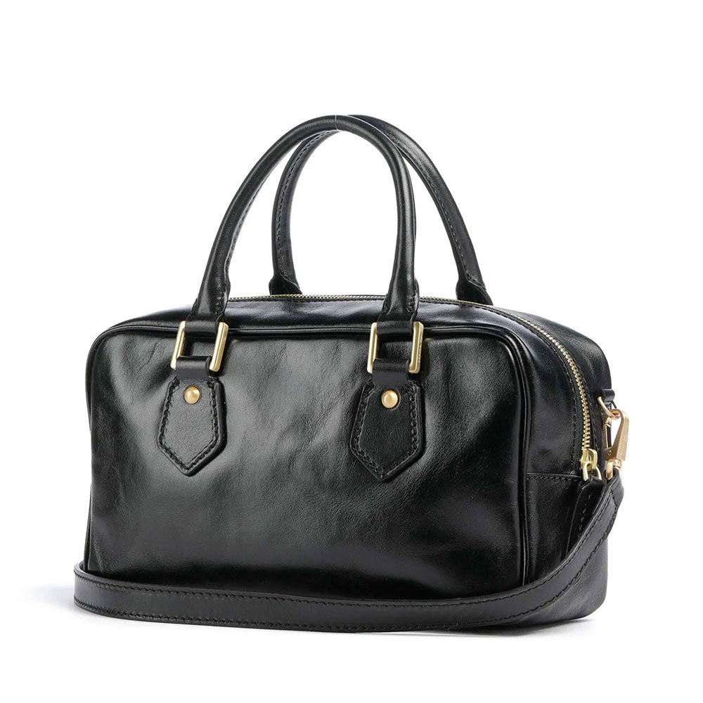 Bauletto Donna con Tracolla THE BRIDGE linea Story in Pelle Nera