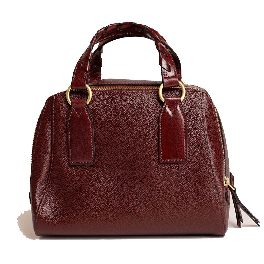 Borsa Donna a Mano Media THE BRIDGE linea Ines in Pelle color Mosto
