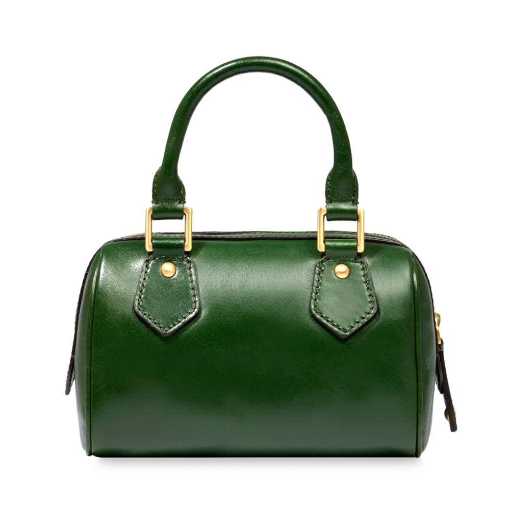 THE BRIDGE Story Line Mini-Handtasche aus englischem grünem Leder