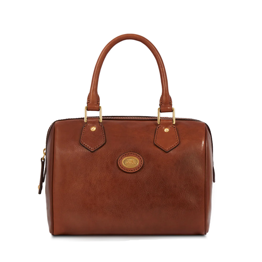 Borsa Donna a Bauletto a Mano THE BRIDGE in Pelle Marrone linea Story
