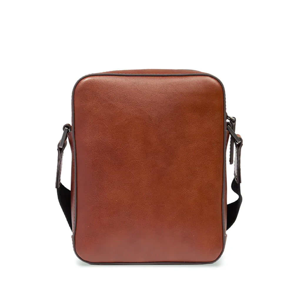Borsello Small THE BRIDGE linea Giacomo in Pelle Marrone