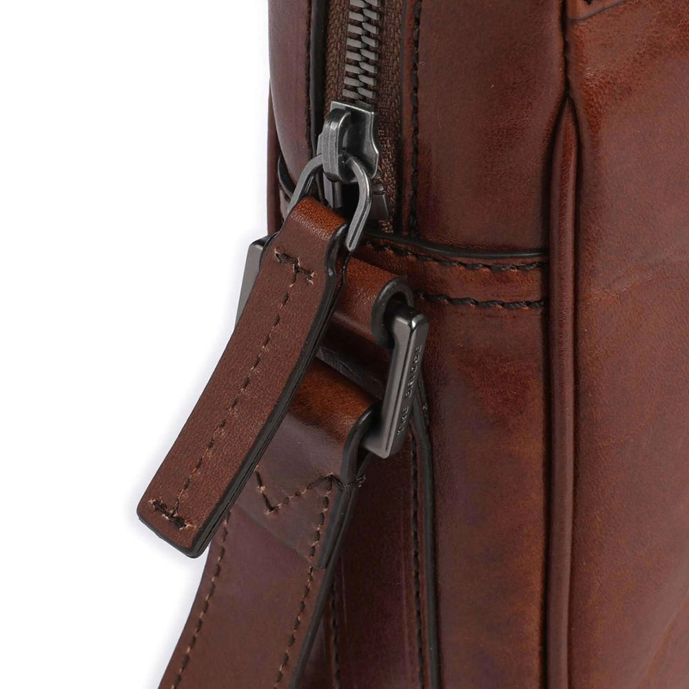 Borsello Uomo THE BRIDGE linea Fabio in Pelle Marrone
