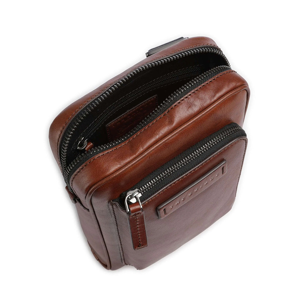 THE BRIDGE FILIPPO LINIE
Große Herrentasche aus braunem Leder