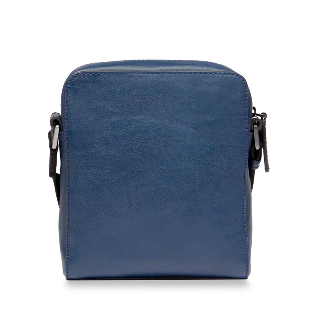 Borsello Uomo THE BRIDGE linea Damiano in Pelle Blu