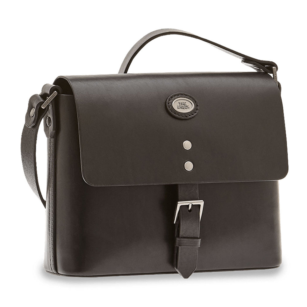 Messenger Uomo THE BRIDGE in Pelle Nera linea Lorenzo – Cuoieriashop