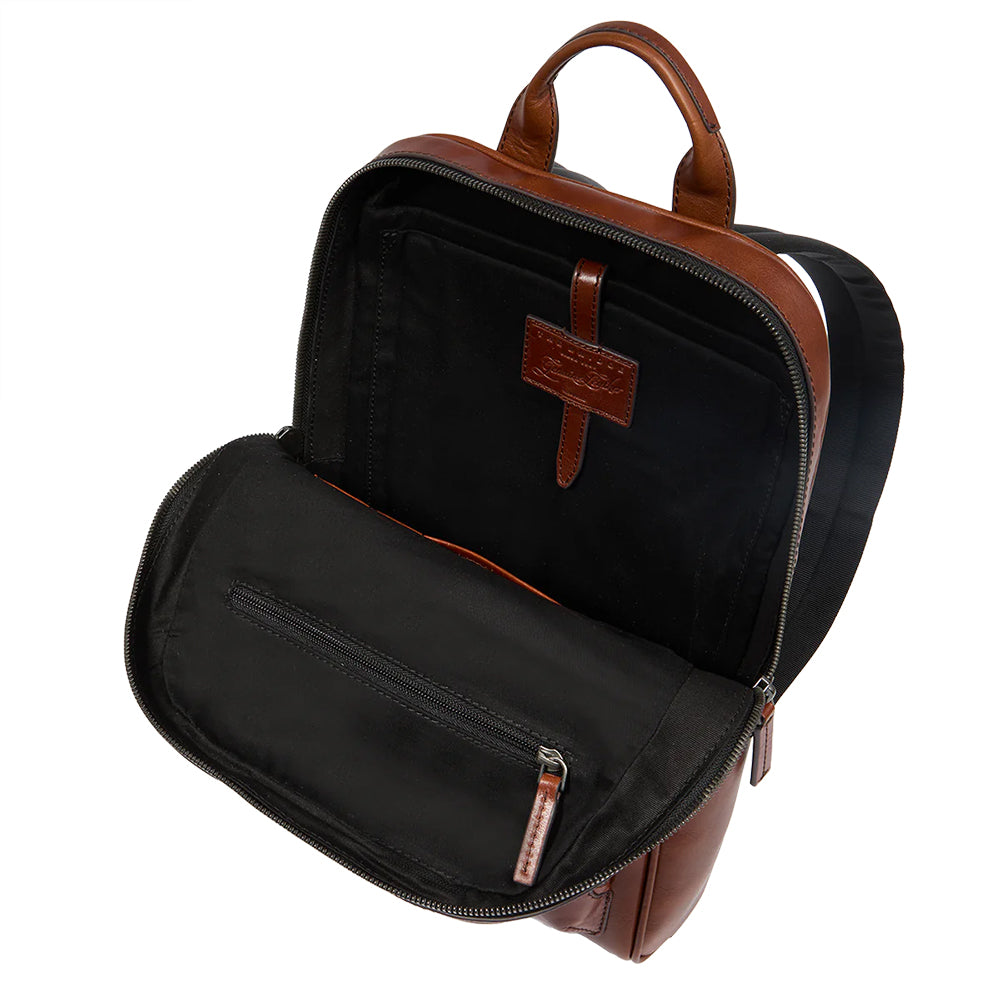 THE BRIDGE FILIPPO LINIE
Mittelgroßer Herrenrucksack aus braunem Leder
