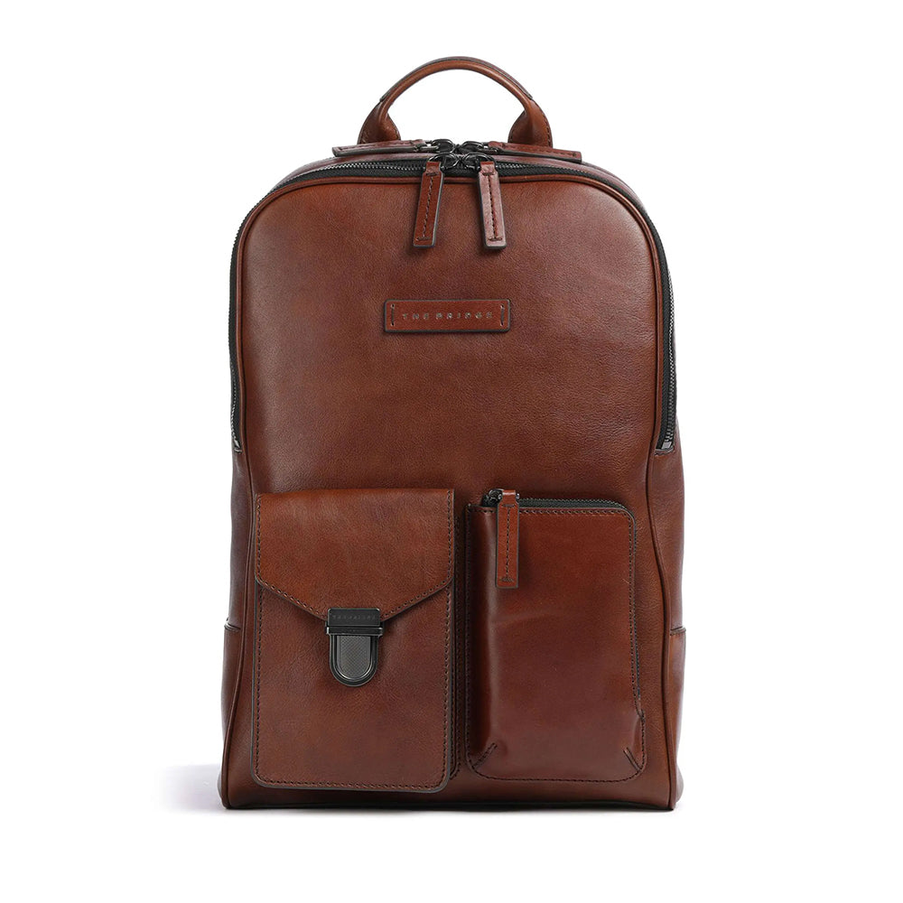 THE BRIDGE FILIPPO LINIE
Großer Herrenrucksack aus braunem Leder