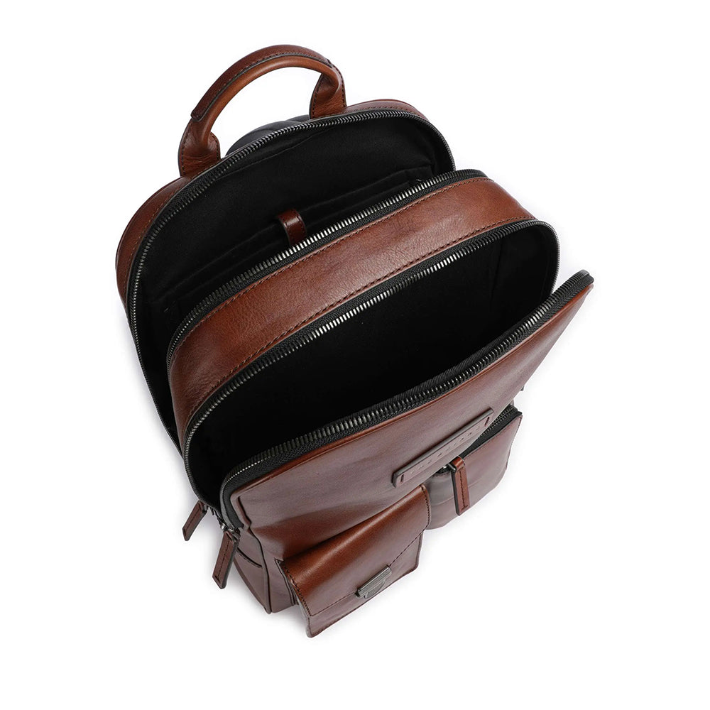 THE BRIDGE FILIPPO LINIE
Großer Herrenrucksack aus braunem Leder