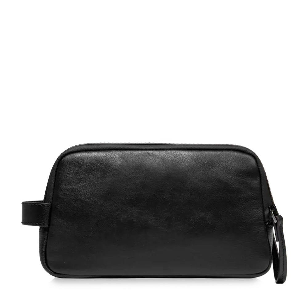 Beauty Case Uomo THE BRIDGE linea Damiano in Pelle Nera