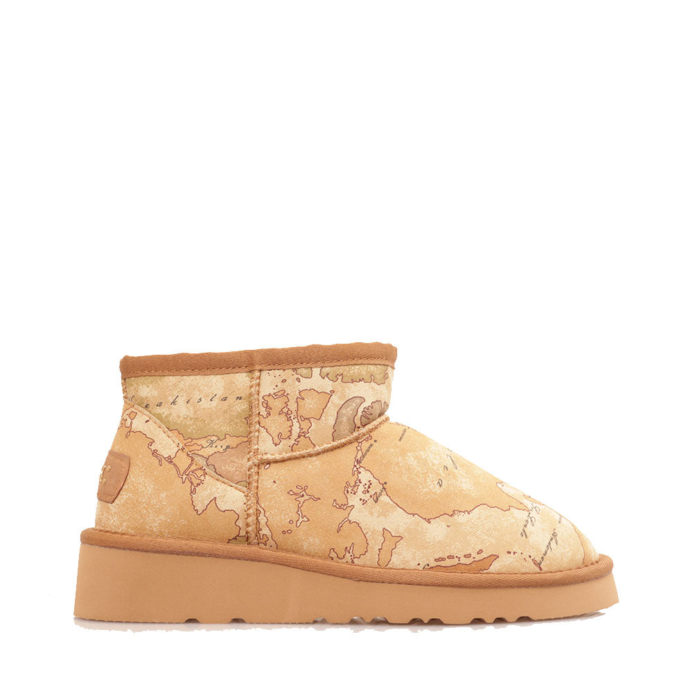 1A Classe Alviero Martini 1028
Gepolsterte Mini-Stiefeletten mit Geo Classic Druck