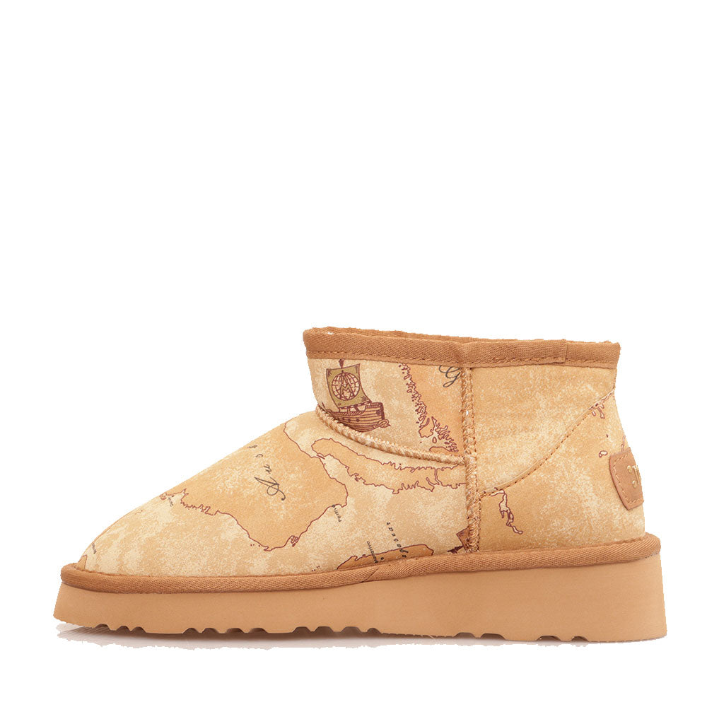 1A Classe Alviero Martini 1028
Gepolsterte Mini-Stiefeletten mit Geo Classic Druck